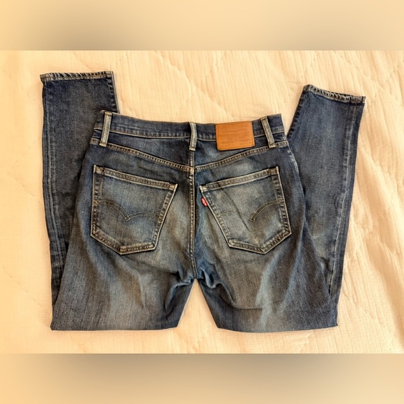 Levi’s 512 Slim Taper Premium Stretch Jeans Men’s 31x30 Dark Wash - Picture 8 of 15